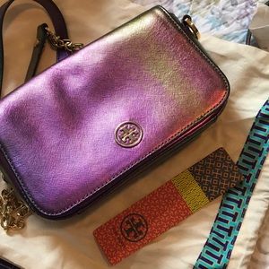 Rare Ologram Tory Burch Robinson Bag